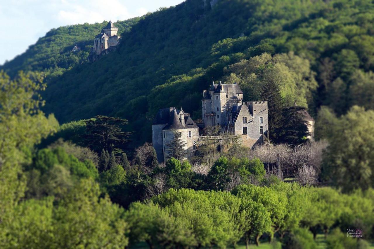 Au Coeur De Beynac, Une Maison De Caractere Avec Jardin Terrasse Exteriör bild