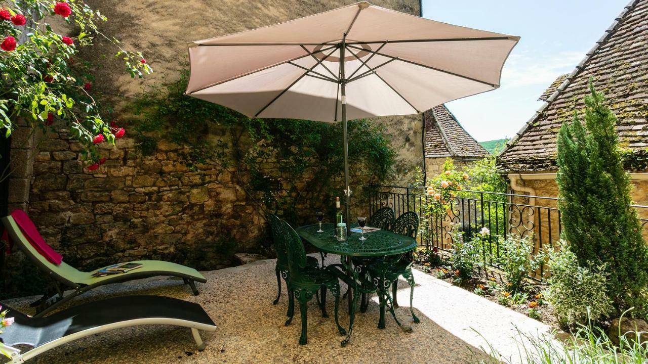 Au Coeur De Beynac, Une Maison De Caractere Avec Jardin Terrasse Exteriör bild